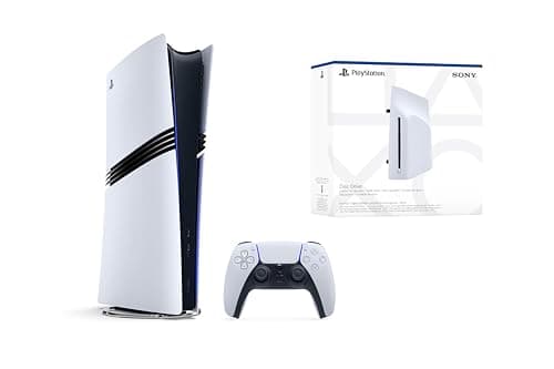 Playstation Sony, 5 Pro, PS5 avec 1 Manette Sans Fil DualSense + Lecteur de Disque Blu-Ray Ultra HD 4K