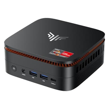 NiPoGi H1 Mini PC W-11 Pro avec ΑΜD Ryzen 7 6800H(Max 4.7GHz,8C/16T) 16Go DDR5 4800MHz/512Go M.2 NVMe SSD,Mini Ordinateur de Bureau DP2.0+HDMI 2.0+Type-C 4K Triple Display/WiFi 6/BT 5.2/VESA Supporté