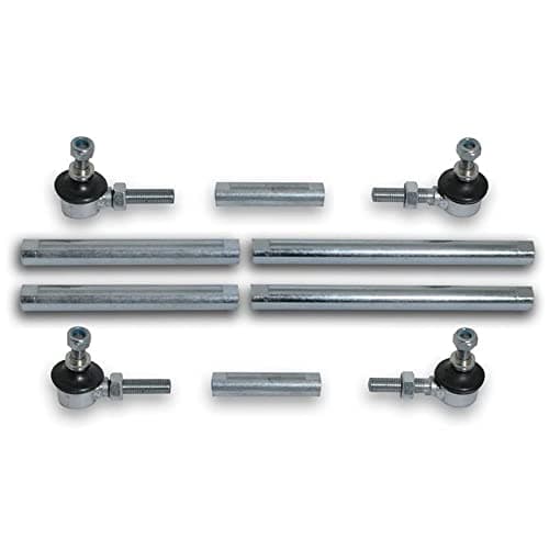 H&R Biellette réglable 140-320mm, M10x1,25 (set à 2 pièces), Silver