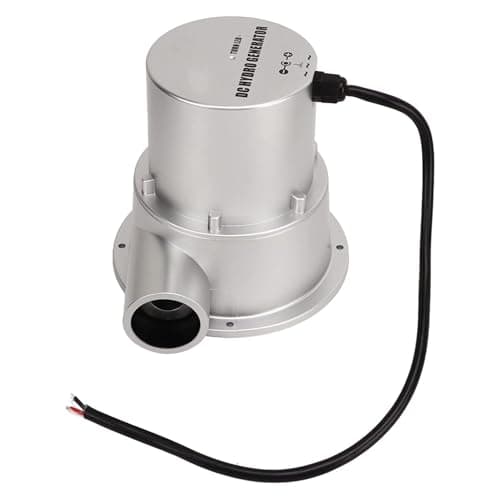 Kit de générateur de turbine à eau 36W / 50W / 100W avec moteur sans balais de l'aimant permanent pour une petite puissance électrique hydro dans l'étang de jardin d'arrière-cour (100W)