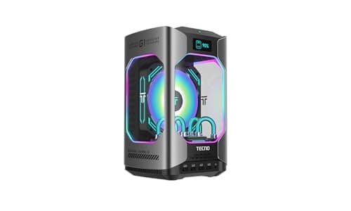 Tecno PC Gaming Mini - MEGAMINI G1, Intel® Core™ Intel i7-13620H, 16GB RAM, 1 TB SSD, GeForce RTX™ 4060 Desktop 140w, Windows 11 Home, Watercooled, Gris
