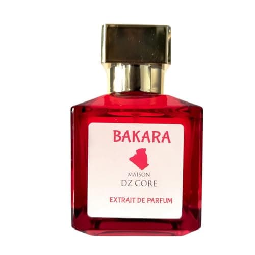 Extrait De Parfum Bakara 70ML Rouge By Dz Core Jasmin Safran Bois D'ambre