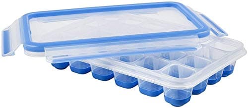 Emsa 517389 Boîte à Glaçons, Plastique, Bleu, 22,5 x 16,3 x 5,8cm