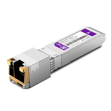 XZSNET 10GBASE-T SFP+ Transceiver, Module Mini GBIC en cuivre 10G SFP+ vers RJ45 pour Cisco SFP-10G-T-S, Ubiquiti UniFi UF-RJ45-10G, Mikrotik S+RJ10, Meraki, Netgear, D-Link et Plus, 1 pièces
