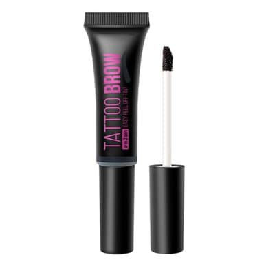 Eazerom 03 Teintures de Tatouage pour Sourcils,Gels de Coloration pour Sourcils Waterproof,Tatouage Teinté,Brow Tattoo Gel Tint,Gel de Sourcils de Décollement de Tatouage,03# BLACK