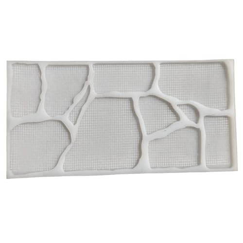 Moule pour Dalles en Beton, Moule pour Allée de Jardin, L 60 x W 30 cm, Réutilisable, Convient pour la Décoration d'allée de Cour(B)
