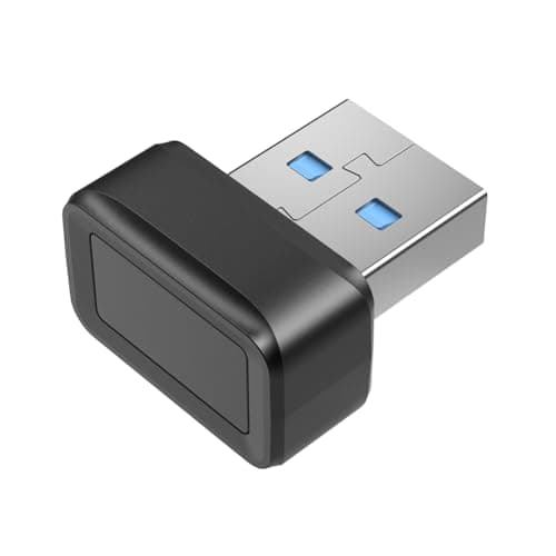 Lecteur de clé d'empreinte Digitale USB Fiorky FIDO U2F Windows Hello Scanner biométrique d'empreintes digitales Anti-Usurpation pour PC ou Ordinateur Portable
