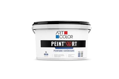 peint’art – peinture extérieure blanche | 3l