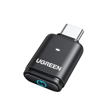 UGREEN Aptx Audio Dongle Bluetooth 5.3 Clé Adaptateur USB C Faible Latence Compatible avec Console PS5 PS4 Switch PC Supporte Casque de Jeu Écouteur Enceinte