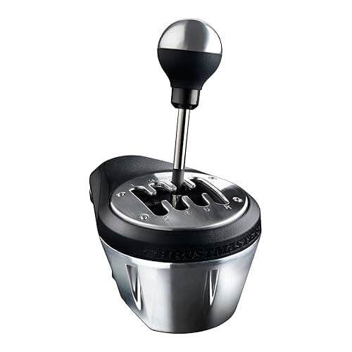 Thrustmaster TH8A Shifter Add-On - Levier de vitesse de haute précision avec technologie HEART HallEffect AccuRate pour PC, PS4, PS5, Xbox One et Xbox Series X|S