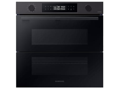 SAMSUNG Four encastrable pyrolyse NV7B45502AB Dual Cook Flex,76L, Vapeur naturelle