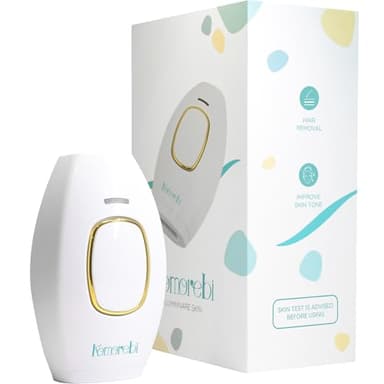 Komorebi® Luminare Skin - Épilateur Lumière Pulsée, Épilateur avec 2 Modes et 5 Niveaux D'énergie, Épilation Laser pour Femme et Homme, Visage, Corps, Bikini, Aisselles.