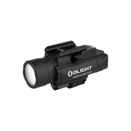 OLIGHT Baldr Pro Lampe Tactique Puissante avec Pointeur Réglable Trois Modes d’Éclairage 1350 Lumens 260M pour Chasse Recherche Rail Picatinny Et GL