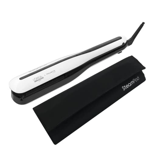 Steampod 3 | Pack Originals | Lisseur Cheveux Professionnel 2-en-1 : Lisse & Wavy | Fer à lisser Technologie Vapeur | Trousse Thermo-résistante | L'Oréal Professionnel