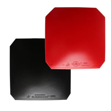 HEIBTENY Revêtement de rechange pour raquette de tennis de table Dureté 39, caoutchouc de rechange Fast Attack pour Ping Pong, Raquette de tennis de table en caoutchouc pour remplacement des vieux et