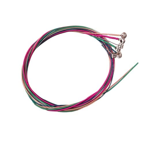 Cordes de Guitare, 6 Pcs Corde de Rechange en Acier pour Guitare, Cordes pour Guitare Folk, Créez une Voix Merveilleuse