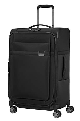 Samsonite Airea - Spinner M Extenable, valise, 67 cm, 73,5 / 81,5 L, noir (noir)