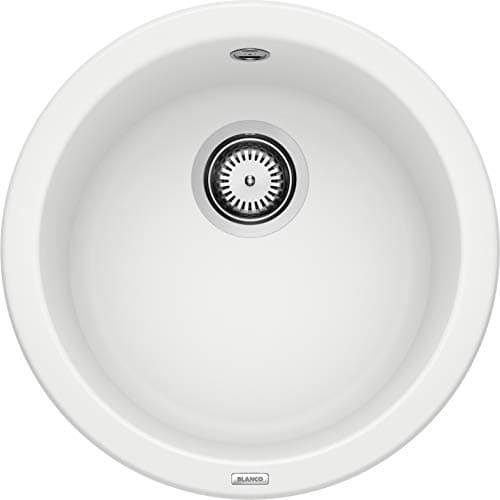 Blanco - 511621 - Évier - Blancorondo - Silgranit® PuraDur® II - Encastrable - 45 cm - Blanc