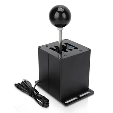 USB Simulator Shifter, 7+R Volant Séquentiel H Gear Shifter Sim Racing Game pour G29 G27 G25 G920, pour Volant T300RS/GT, PC pour
