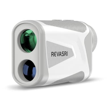 Télémètre Laser de Golf 1000m 6X Grossissement, Vibration de Verrouillage du Drapeau, Mini Télémètre avec M/F/Y 3 Unités et Aimant