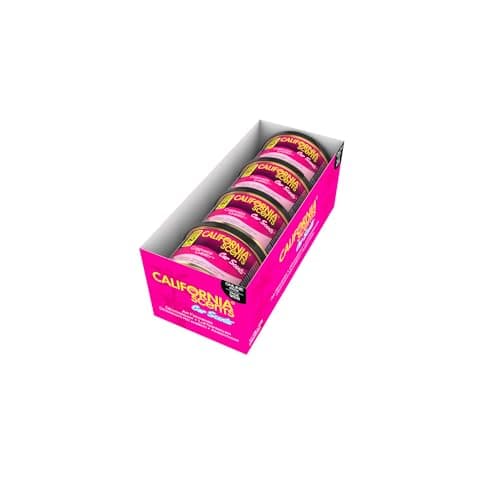 California Scents, Boite de Parfum Voiture, Lot de 4 Désodorisants Voiture Parfum Cerise Coronado, Accessoire Voiture pour Éliminer Les Odeurs, Senteur Longue Durée et Ajustable
