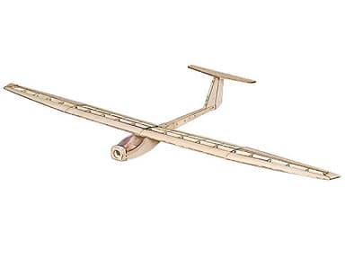 DW Hobby RC Balsawood Modèle d'avion planeur électrique Griffin 1550 mm Envergure d'aile en bois de balsa F1501B