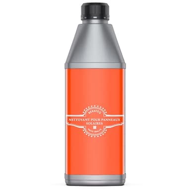 Nettoyant pour panneaux solaires 1l - Efficace, rapide, respectueux des matériaux et de l'environnement - Nettoyage de panneau solaire & PV photovoltaïque sans acide ni chlore - BEKATEQ BE-880