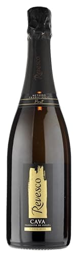 Revesco Brut – Cava Méthode Traditionnelle - Vin d'Espagne - Lot de 6 bouteilles x 75 cl