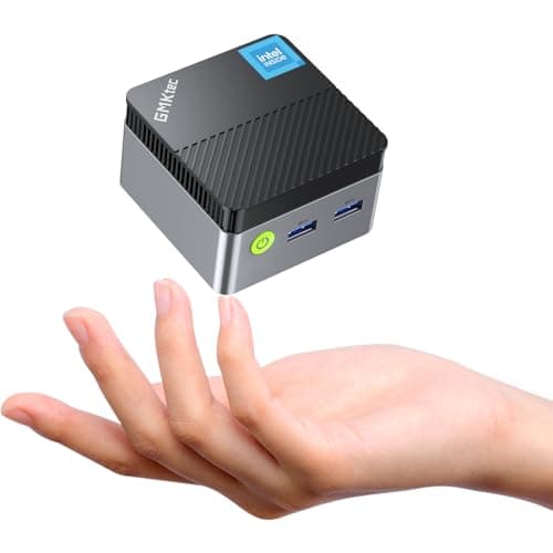 GMKtec N97 Mini PC Windows 11 Pro(Beat N150/N100/N95) Mini Computer G5, Intel Alder Lake N97 12th(up to 3.60GHz) 12GB DDR5 256GB SSD/TF Card/USB3.2/HDMI*2 for Business/School/Office,Mini Ordinateur
