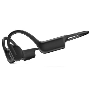 Casque Conduction Osseuse Bluetooth 5.4, Open Ear Casque Bluetooth sans Fil Conduction Osseuse avec Micro, Waterproof and Sweatproof Écouteur pour Course à Pied, Cyclisme, Sport, Fitness, Bureau