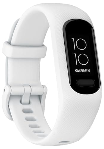 Garmin Vívosmart 5, Blanc - Bracelet d'activité connecté - Taille S/M