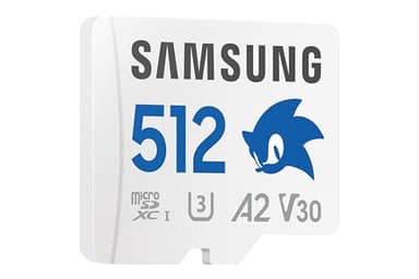 Samsung Carte mémoire microSDXC Sonic Pro Plus, Interface UHS-I, 512 Go, Vitesse de Lecture jusqu'à 180 Mo/s, Toujours Plus de Vitesse pour Les Consoles, MB-MD512SA/LC1, avec Adaptateur SD