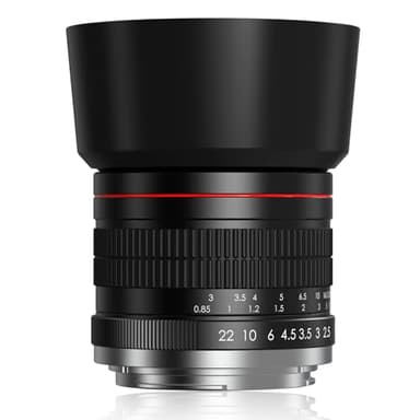 Objectif F pour Nikon – 85mm f1.8 Manuel Lentilles pour Nikon D3500 D850 D7500 D5600 D3400 D500 D7200 D5500 D750 D810 D3300 D5300 D66 10 D7 100 D5200 D600 D3200 D800 SLR Caméras