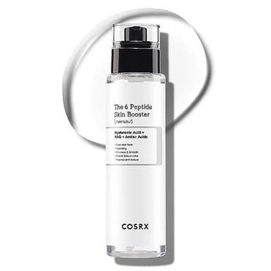 COSRX 6 Peptide Collagen Booster Toner Serum, Essence Faciale Boostant le Renouvellement Cutané, Niacinamide & Acide Hyaluronique pour tous types de peau, Soin de la Peau Coréen 150 ml (Lot de 1)