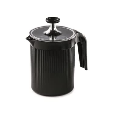 Snips, Cremix, Cappuccino Mousser à Lait 0,50 LT, Noir, Émulsionneur à Crème pour Cappuccino 10 x 14,5 x 15,3, Made in Italy