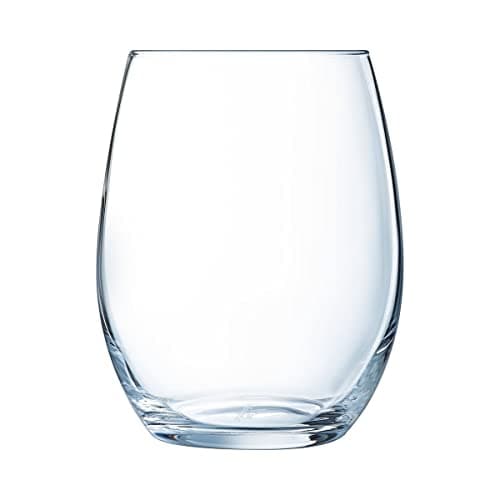 Chef&Sommelier - Collection Primary - 6 gobelets 35 cL en Cristallin - Moderne et élégant verre à eau et à soda - Résistance hors norme - Transparence absolue