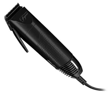 GAMMAPIU' Tondeuse À Cheveux Professionnelle Pour Finition Figarò, Tondeuse À Cheveux, 6 Réglages De Lame, 4 Peignes, Moteur Oscillant, Lame En Acier De Précision, Rechargeable, Prise Italienne