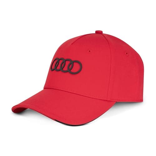 Audi 3132402620 Casquette de Baseball avec Logo Rouge, Rouge, Taille Unique