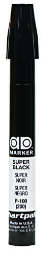 Chartpak Admarker P100 Super Black by Chartpak