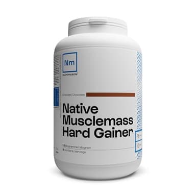 Musclemasse - Hard Gainer | Whey protéine - Maltodextrine - Dextroxe | Prise de masse & Musculation | Nutrimuscle | 1.8 Kg Vanille