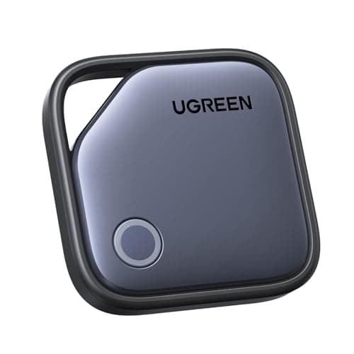 UGREEN Finder Smart Air Tag Traceur Bluetooth Localisateur d'Objets Wallet Tracker 2 Ans Batterie Compatible avec Find My (iOS Uniquement) pour Valises Portefeuilles Clés Bagages Sacs