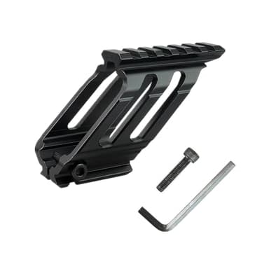 APLUSGEAR Optical 21mm Picatinny Rail Universal Pistol Mount for Sights and Flashlights