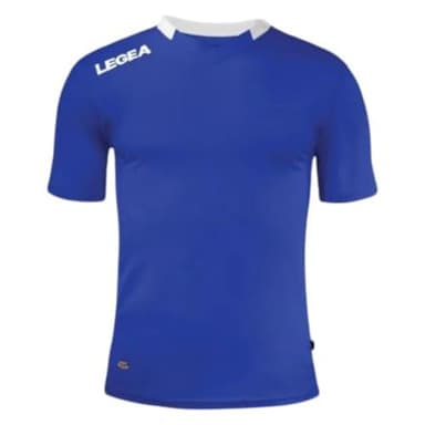lea srl Legea Maillot Monaco T-Shirt, Bleu Ciel/Blanc, M Mixte