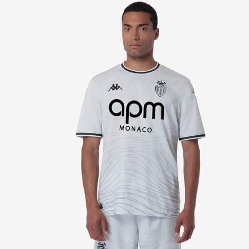 Kappa Kombat Third Monaco ACT Jersey ASM | Man | Size M | Grey Barely/Grey DK SP