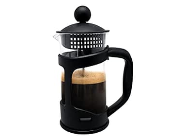 NERTHUS Cafetière française de Piston 18x11.5x8 cm 0.35L Noir