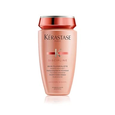 KÉRASTASE Discipline - Bain Fluidealiste - Shampoing Lissant & Anti-Frisottis - Hydrate & Renforce - Complexe Morpho-Kératine - Cheveux Secs & Indisciplinés - Sans Sulfate - 250 ml