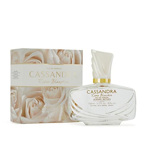 JEANNE ARTHES - Parfum Femme Cassandra Roses Blanches - Eau de Parfum - Flacon Vaporisateur 100 ml - Fabriqué en France À Grasse
