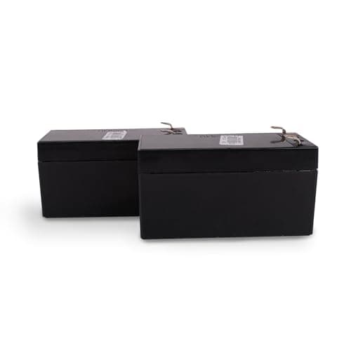 SCS Sentinel, AAM0127, Kit de 2 Batteries de Secours, 2 / 24V, 30 cm, pour automatisme de Portail prennent Le Relais en Cas de Coupure de Courant, pour faciliter l’Installation, Câbles fournis