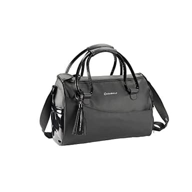 Badabulle Sac à langer Glossy, Nombreuses poches intérieures et extérieures, Capacité de 10.5L, Housse et poches isotherme, Pochettes, Matelas à langer inclus