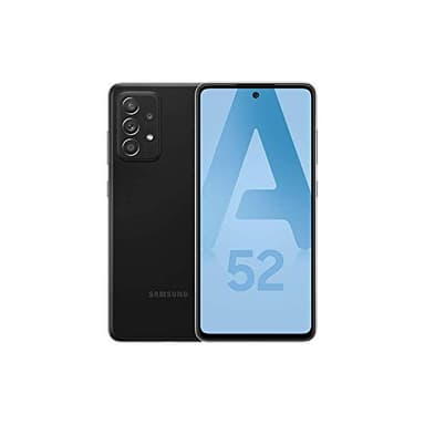 Samsung Galaxy A52 4G - Noir - 128GB - Smartphone Android débloqué - Version Française - (Reconditionné)